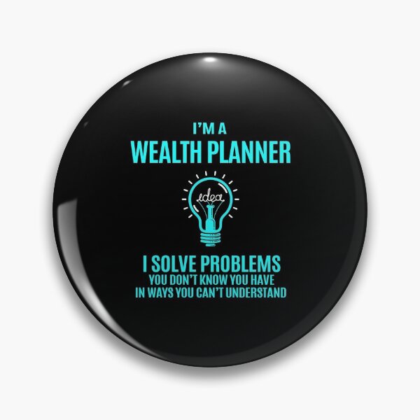 Item preview, Wealth Planner T Shirt - I Solve Problems Gift Item Tee designed and sold by leinabrown.