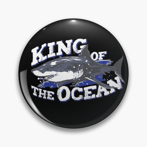 Item preview, Shark, shark, king of the ocean ocean designed and sold by brunsch-print.