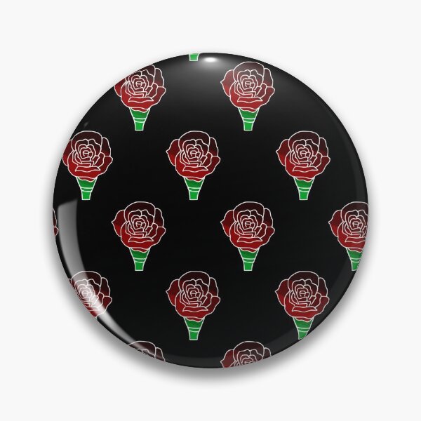 Item preview, Lava tie dye rose pattern designed and sold by Encie-Designs.