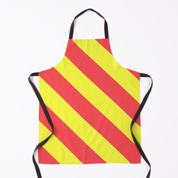 Item preview, Red and Yellow Diagonal stripes designed and sold by birdo-art.