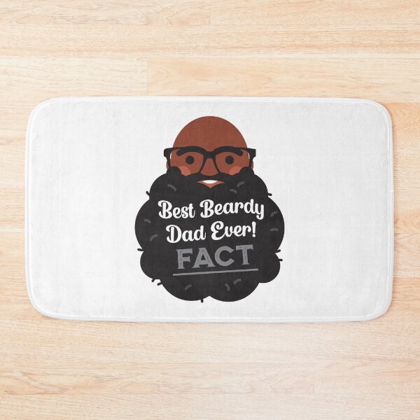 Item preview, Best (Black) Beardy Dad Ever FACT designed and sold by VicEllisArt.