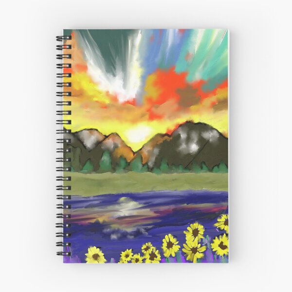 Item preview, Sunset over the mountains designed and sold by KennerC.
