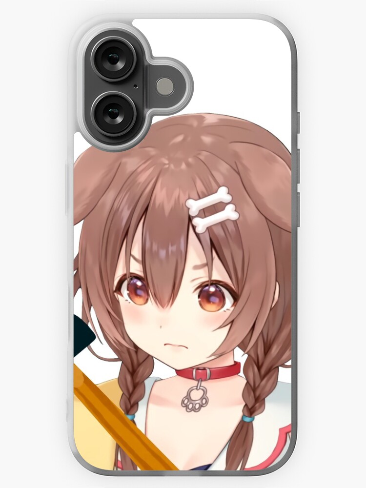 Inugami Korone Angry Bonk Hammer Hololive iPhone Case