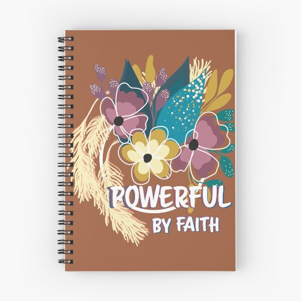 Item preview, POWERFUL BY FAITH designed and sold by Createandchill.