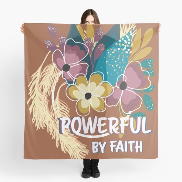 Item preview, POWERFUL BY FAITH designed and sold by Createandchill.