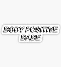 body positive sticker ! Sticker