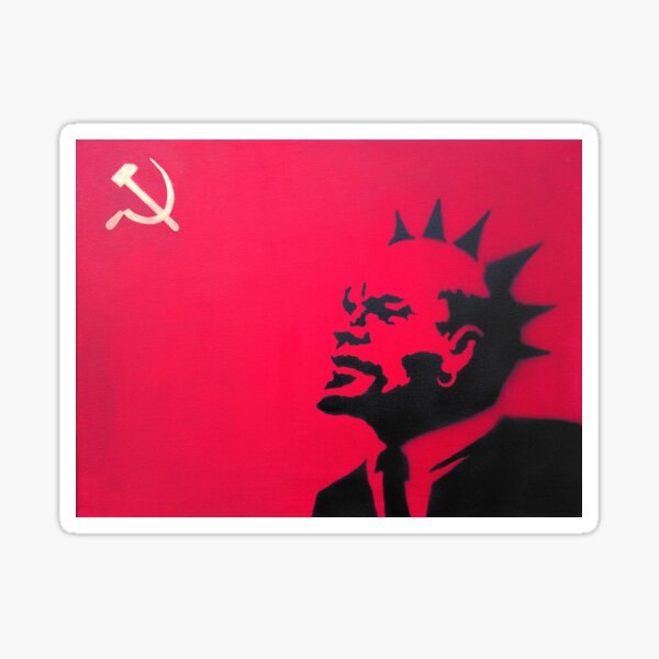 Item preview, Banksy, Punk, Lenin designed and sold by CrossanArt.