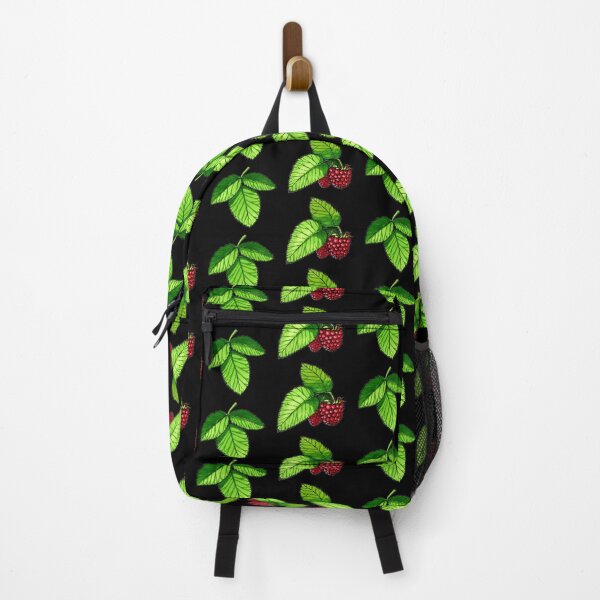 Item preview, Raspberries (black BG) designed and sold by -Senaar-.