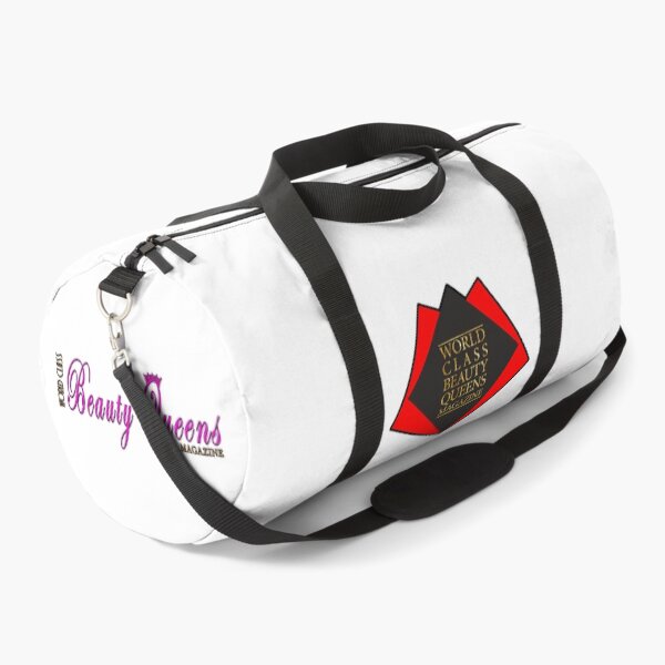 World Class Beauty Queens Magazine Logo 3 Duffle Bag