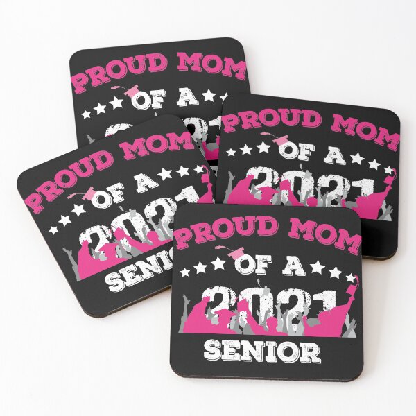 Item preview, proud mom of a senior classes 2021 final year graduation year for mom for senior  designed and sold by mydreamcatcher.