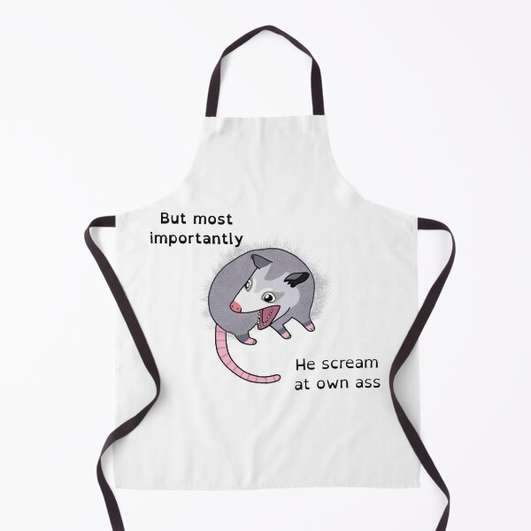 Item preview, He scream at own ass (dyslexia friendly) designed and sold by LethesBramble.