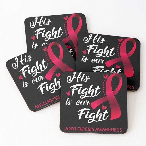 Item preview, His Fight Is Our Fight Amyloidosis Awareness designed and sold by hvoid41.