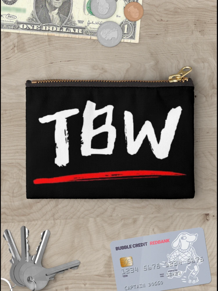 Thumbnail 3 of 4, Zipper Pouch, TBW Logo Merchandise designed and sold by Tennessee Backyard Wrestling.