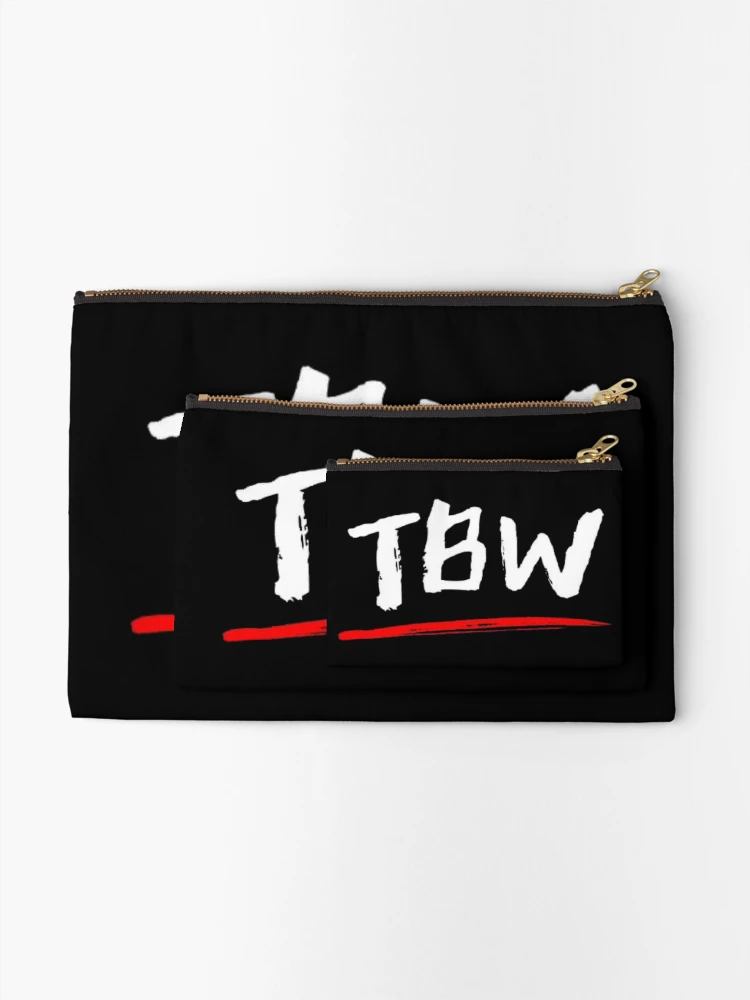 Thumbnail 2 of 4, Zipper Pouch, TBW Logo Merchandise designed and sold by Tennessee Backyard Wrestling.