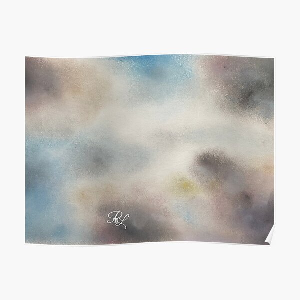 Colourful Clouds Poster