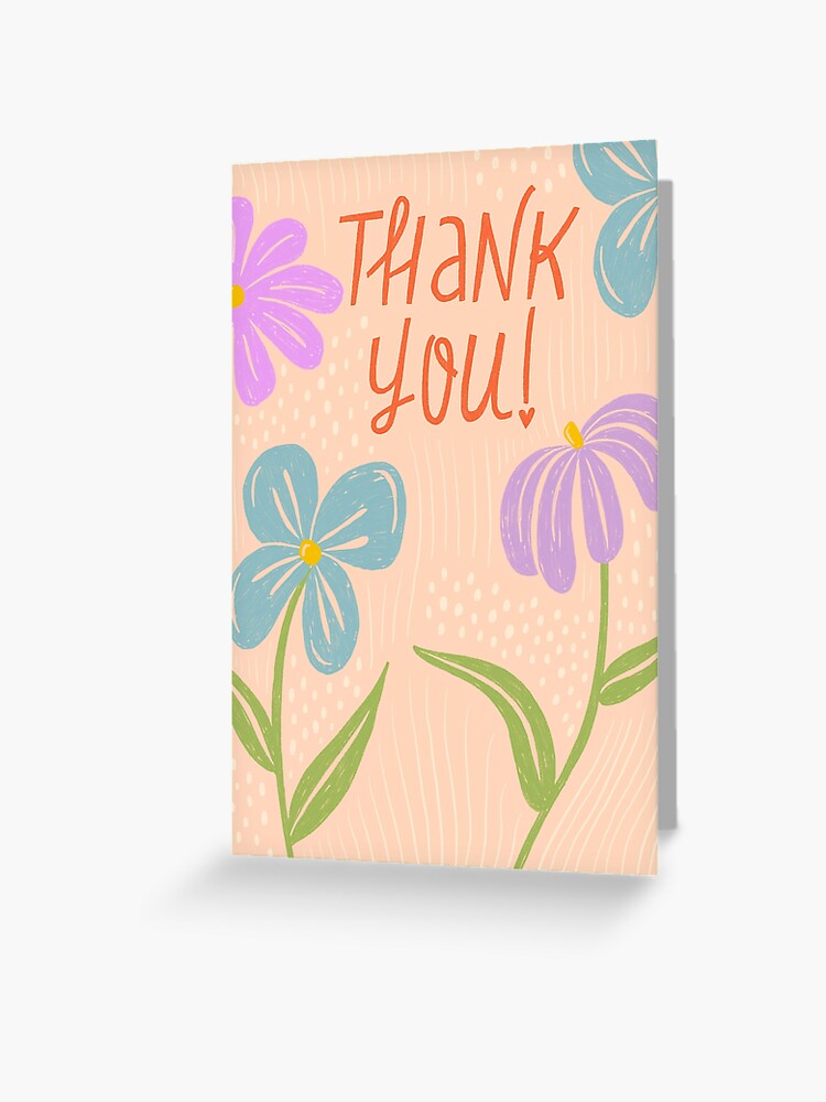 Paper Thank You Flowers, Thank You Bouquet of Flowers
