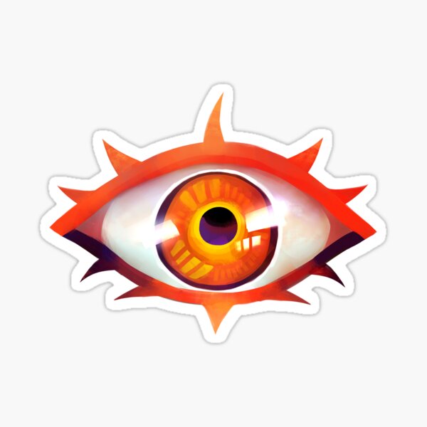 MIND'S EYE(LASHES) | Eye Painting Sticker