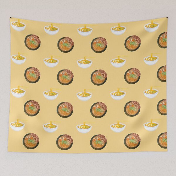 Item preview, Ramen Noodles Food Illustration Watercolour and Pixel Art designed and sold by tifft.