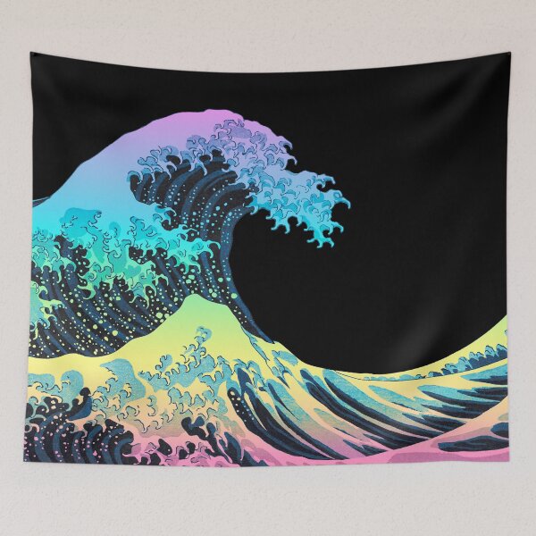 Item preview, The Great Rainbow Wave designed and sold by jupitermoons.