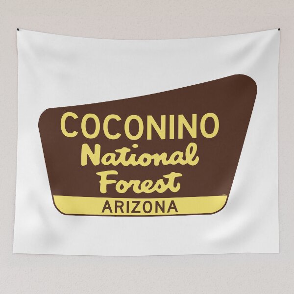 Item preview, Coconino National Forest Arizona Sign AZ designed and sold by DESTINATIONS DECAL.