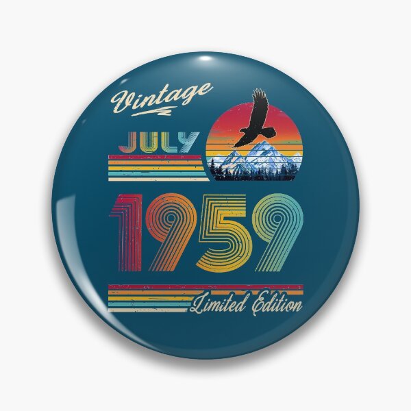 Item preview, July 1959 Birthday designed and sold by GreenSplash.