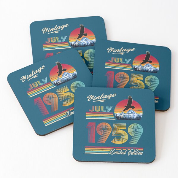 Item preview, July 1959 Birthday designed and sold by GreenSplash.
