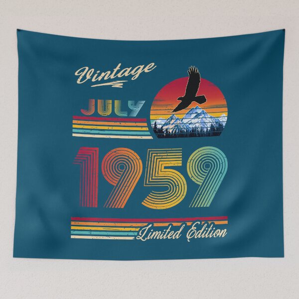Item preview, July 1959 Birthday designed and sold by GreenSplash.