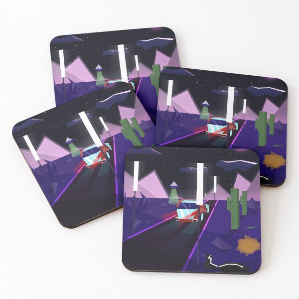 Item preview, Geometric futuristic landscape designed and sold by Josephine August.