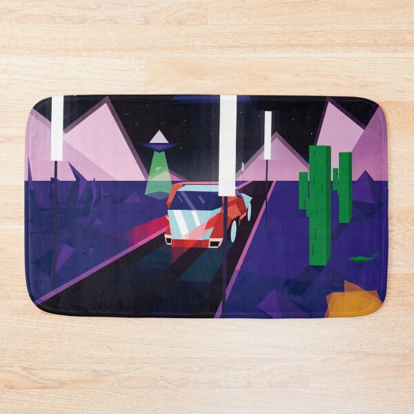 Item preview, Geometric futuristic landscape designed and sold by Josephine August.