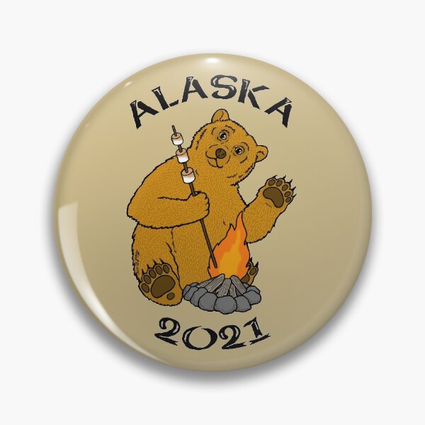 Item preview, Camping Bear Alaska 2021 designed and sold by sharkbait83.