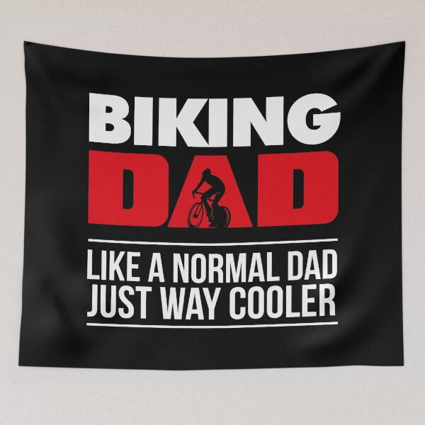 Item preview, Biking Dad, cool Father's day  designed and sold by Pau Baz.
