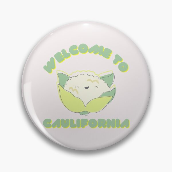 Item preview, Welcome To Caulifornia Cauliflower Funny Adult designed and sold by Tasha McGlashan.