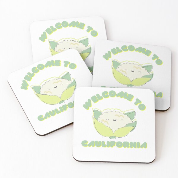 Item preview, Welcome To Caulifornia Cauliflower Funny Adult designed and sold by Tasha McGlashan.
