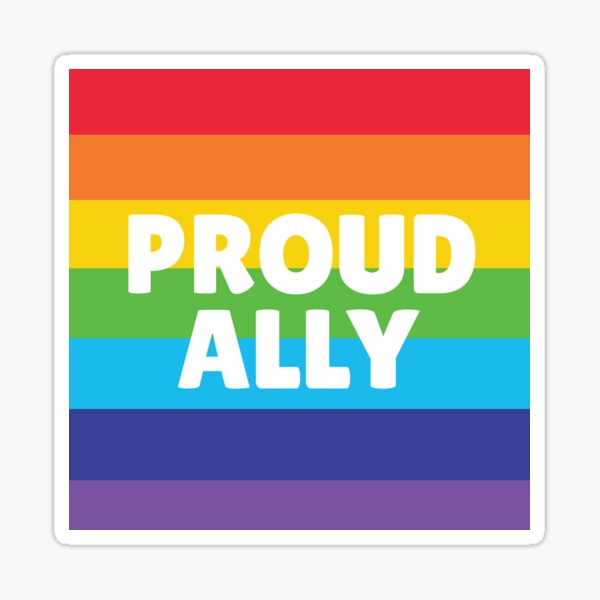 Item preview, Proud Ally designed and sold by kindiscoolstore.