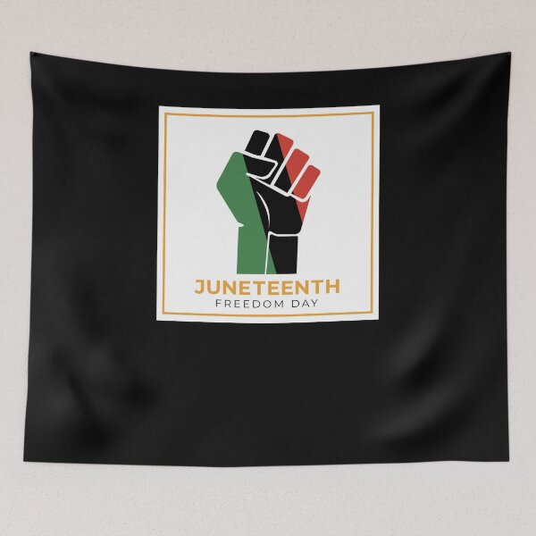 Aperçu de l'œuvre Black Pride - Histoire des Noirs - Juneteenth Freedom Day créée et vendue par Galvanized.