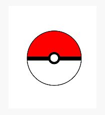 Pokeball Photographic Print