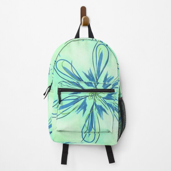 Item preview, Flower blue designed and sold by gratogratto.