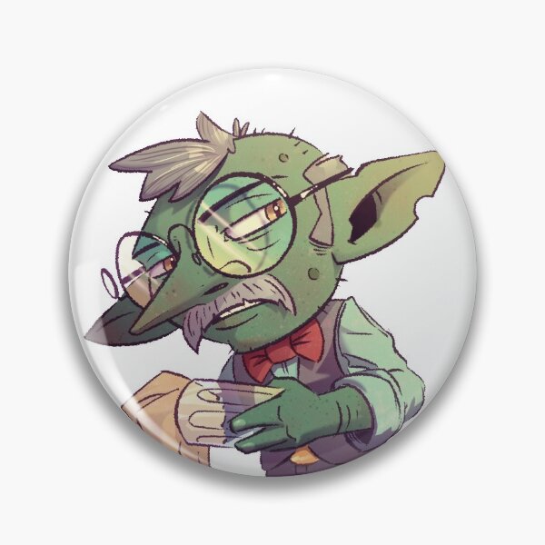 Item preview, Goblin barkeep cleans a glass designed and sold by Kyle Armstrong.