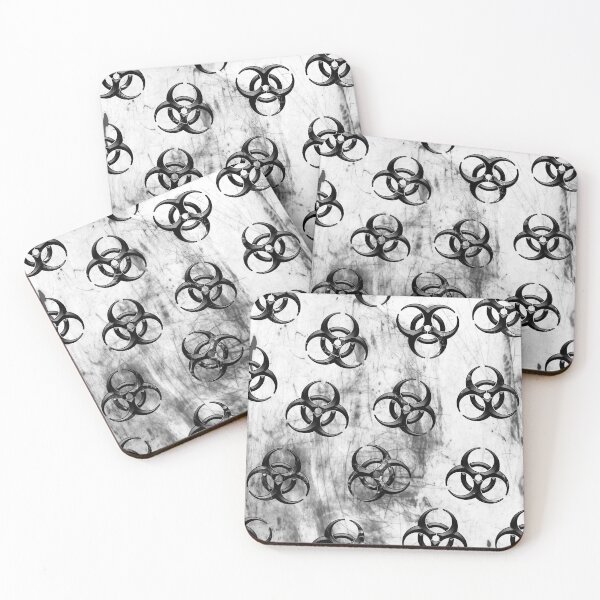 Item preview, Grungy Biohazard Pattern designed and sold by Jared Davies.