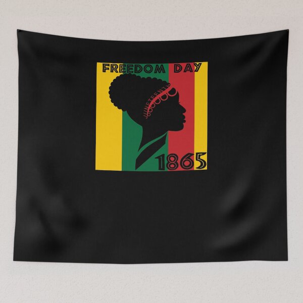 Aperçu de l'œuvre Black Pride - Histoire des Noirs - Juneteenth Freedom Day 1865 créée et vendue par Galvanized.