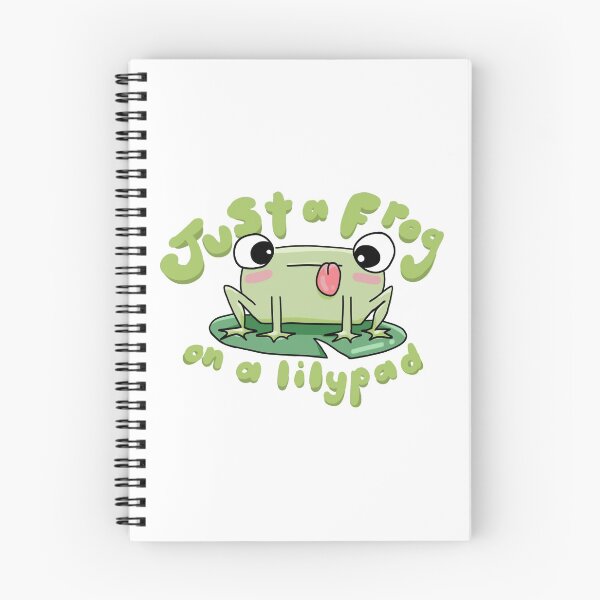 Item preview, Just a Frog on a Lilypad designed and sold by ExplodingKiwis.