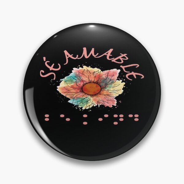Item preview, Be Kind In Spanish And Braille Sunflower  designed and sold by tshirtworld.