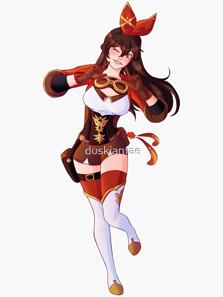 "Amber Cutie" Sticker for Sale by duskianfae | Redbubble