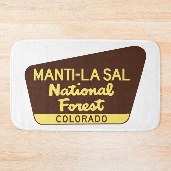 Item preview, Manti La Sal National Forest Colorado Sign CO designed and sold by DESTINATIONS DECAL.