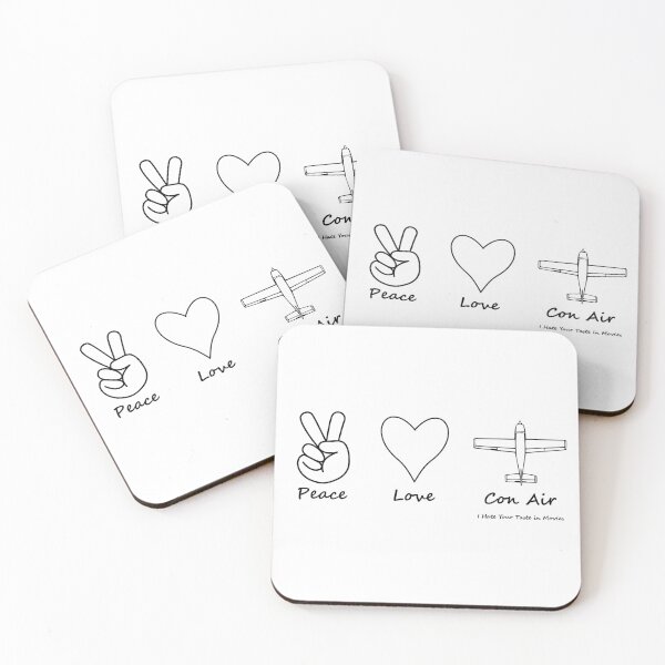 Item preview, Peace, Love & Con Air designed and sold by ihateyourtaste.