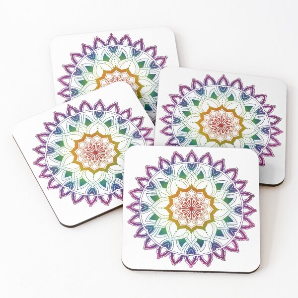 Item preview, Beautiful Rainbow Mandala designed and sold by girlybunches.