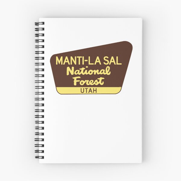 Item preview, Manti La Sal National Forest Utah Sign UT designed and sold by DESTINATIONS DECAL.