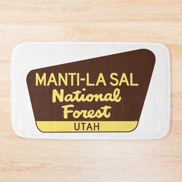 Item preview, Manti La Sal National Forest Utah Sign UT designed and sold by DESTINATIONS DECAL.