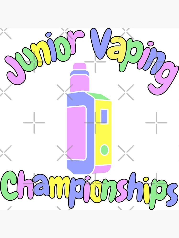 Junior vaping championships gen z satire meme joke