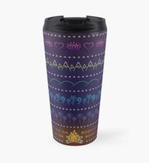 Mountains, Hills, Flowers, Daffodils Travel Mug